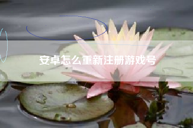 安卓怎么重新注册游戏号