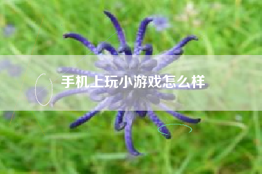 手机上玩小游戏怎么样