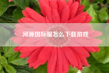 河源国际服怎么下载游戏