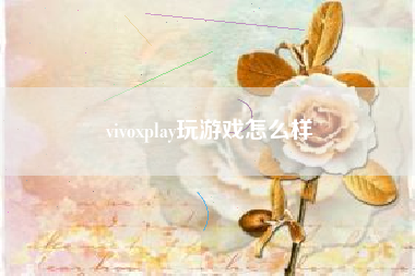 vivoxplay玩游戏怎么样