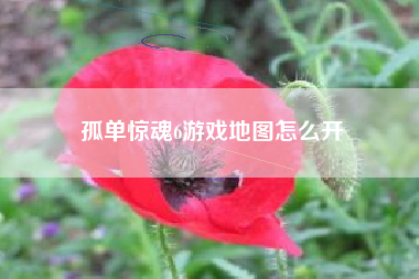 孤单惊魂6游戏地图怎么开