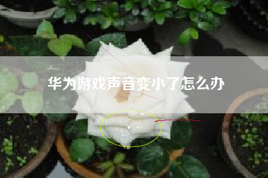 华为游戏声音变小了怎么办