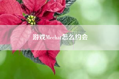 游戏Mechat怎么约会