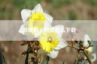 游戏机上游戏怎么下载