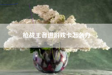 枪战王者进游戏卡怎么办