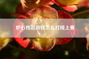 炉石传说游戏怎么打线上赛