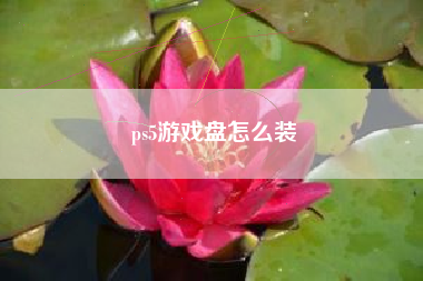 ps5游戏盘怎么装