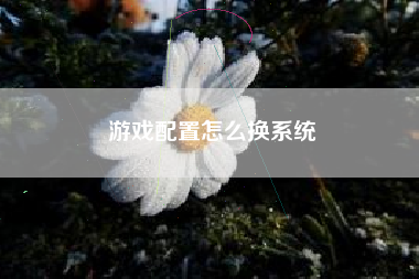 游戏配置怎么换系统