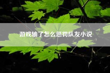 游戏输了怎么惩罚队友小说