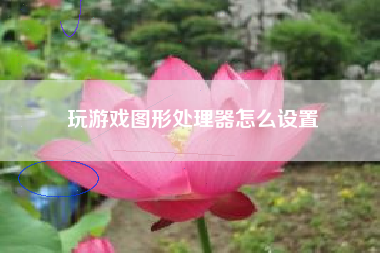 玩游戏图形处理器怎么设置